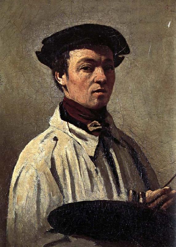 Jean-Baptiste Corot Self-Portrait china oil painting image